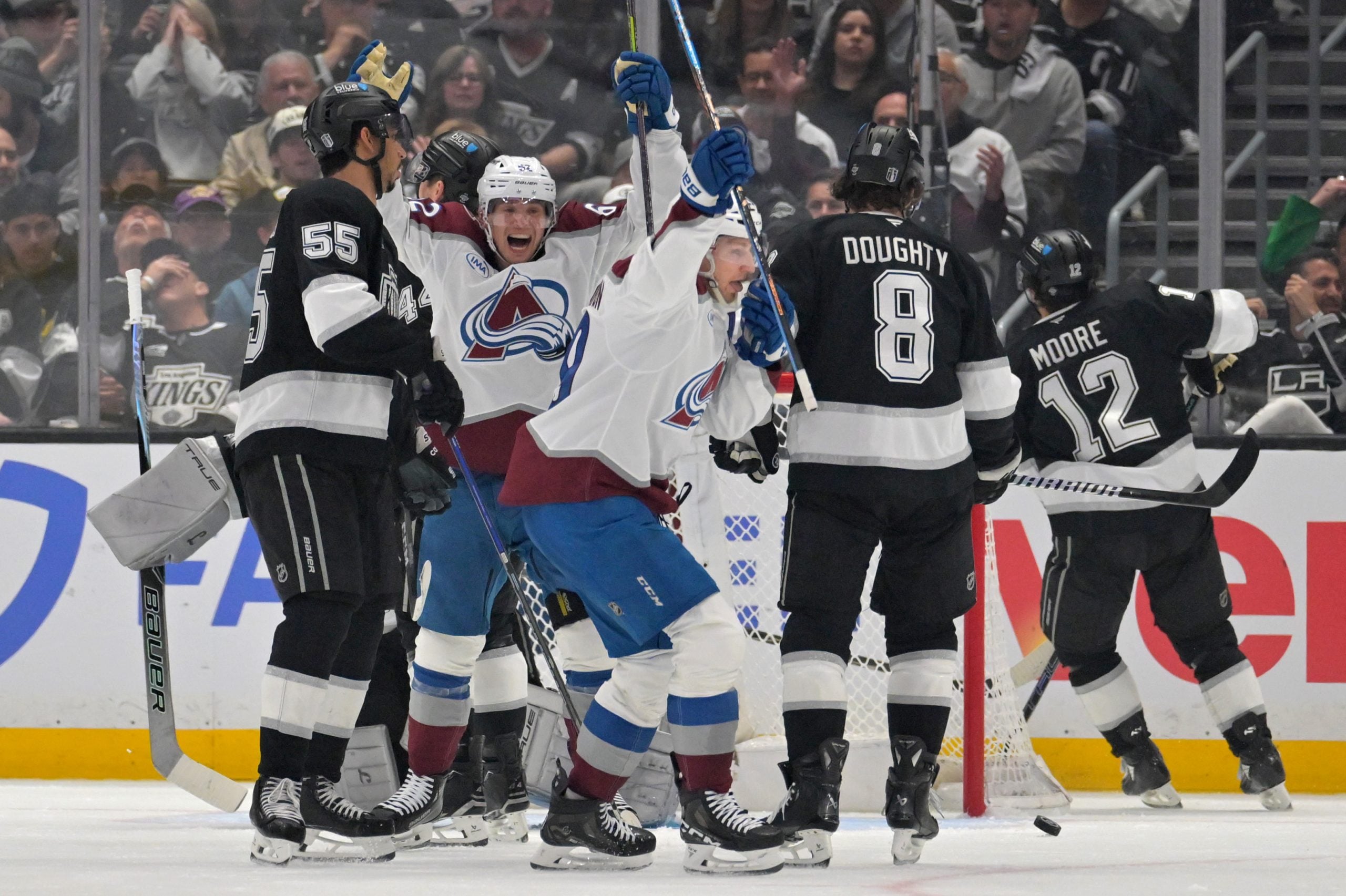 Kings Continue to Struggle Offensively; Allow Avalanche to Take 3-0 Series Lead