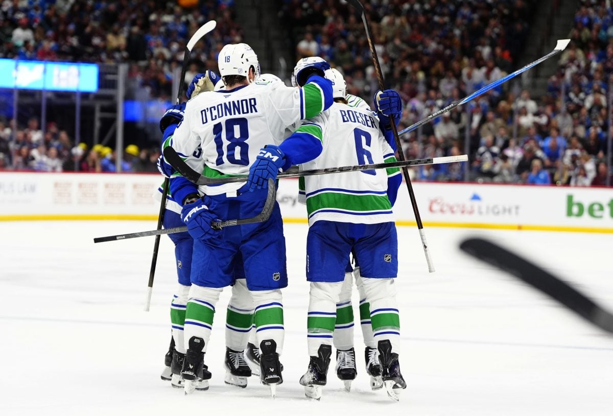 Vancouver Canucks Celebrate
