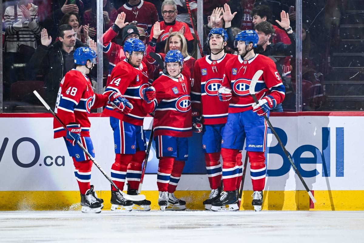 Montreal Canadiens Celebrate