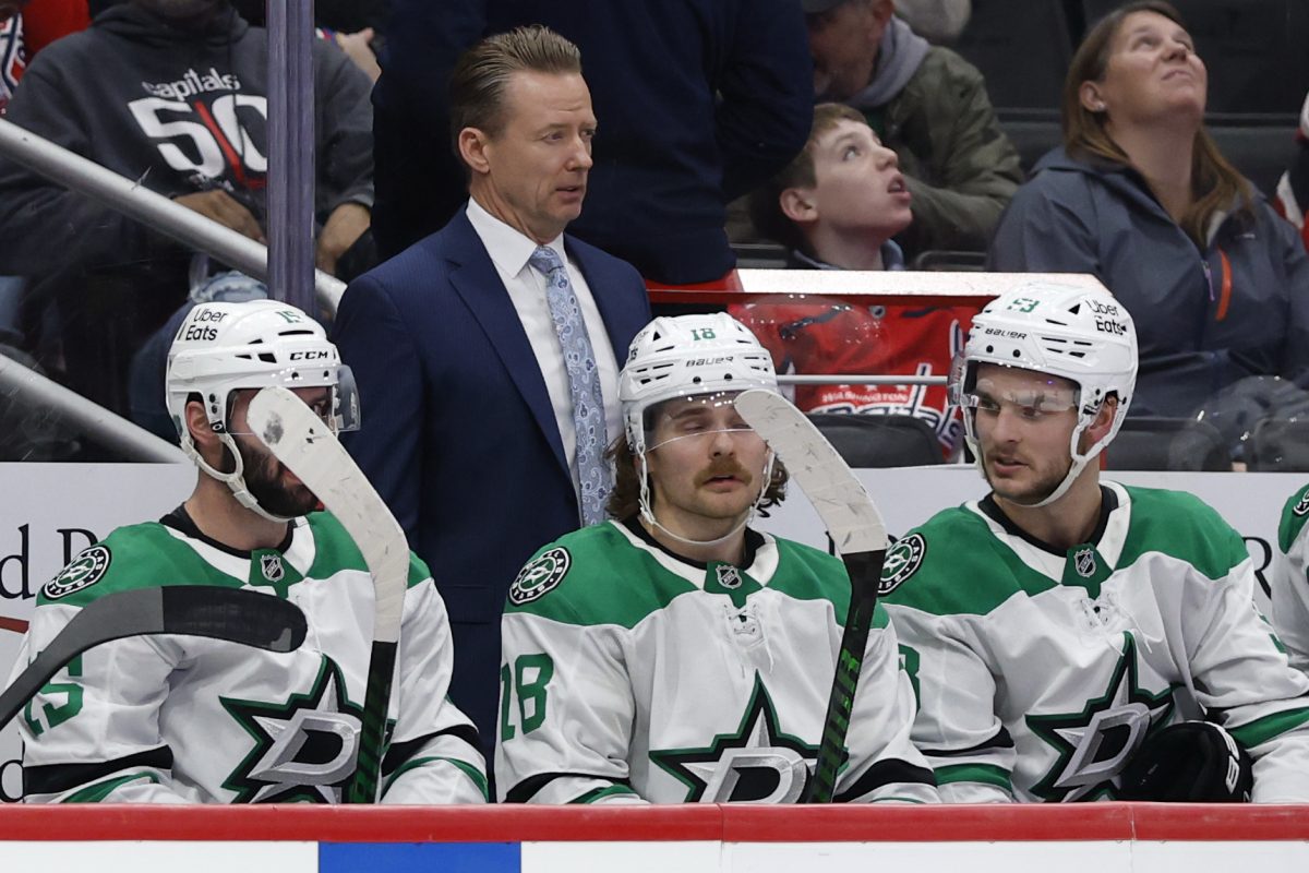 Dallas Stars head coach Glen Gulutzan