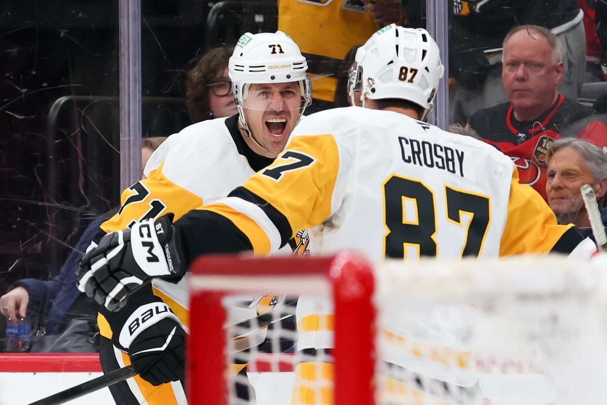 Evgeni Malkin Sidney Crosby Pittsburgh Penguins