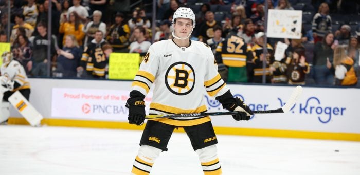 Bruins Must Play Hagens at Center