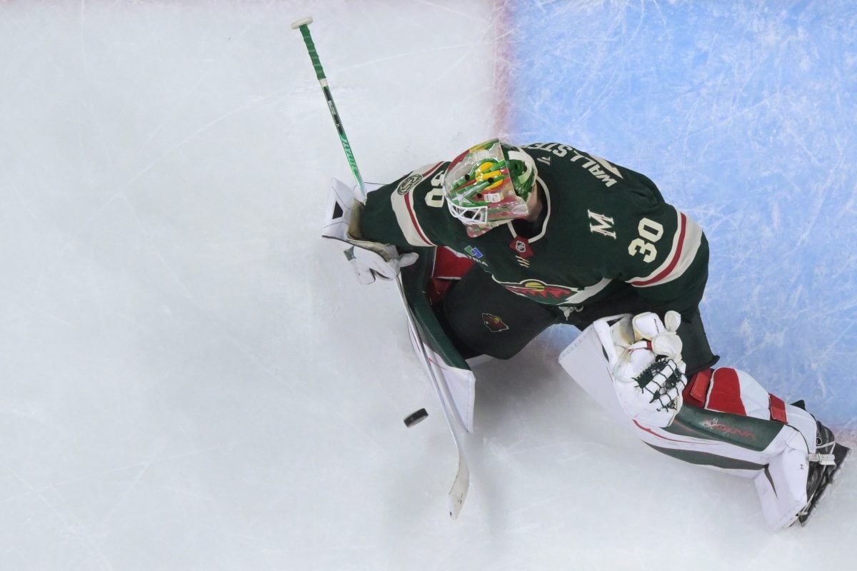 Jesper Wallstedt Minnesota Wild