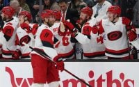 Hurricanes Set Franchise Record with Seven 20-Goal Scorers