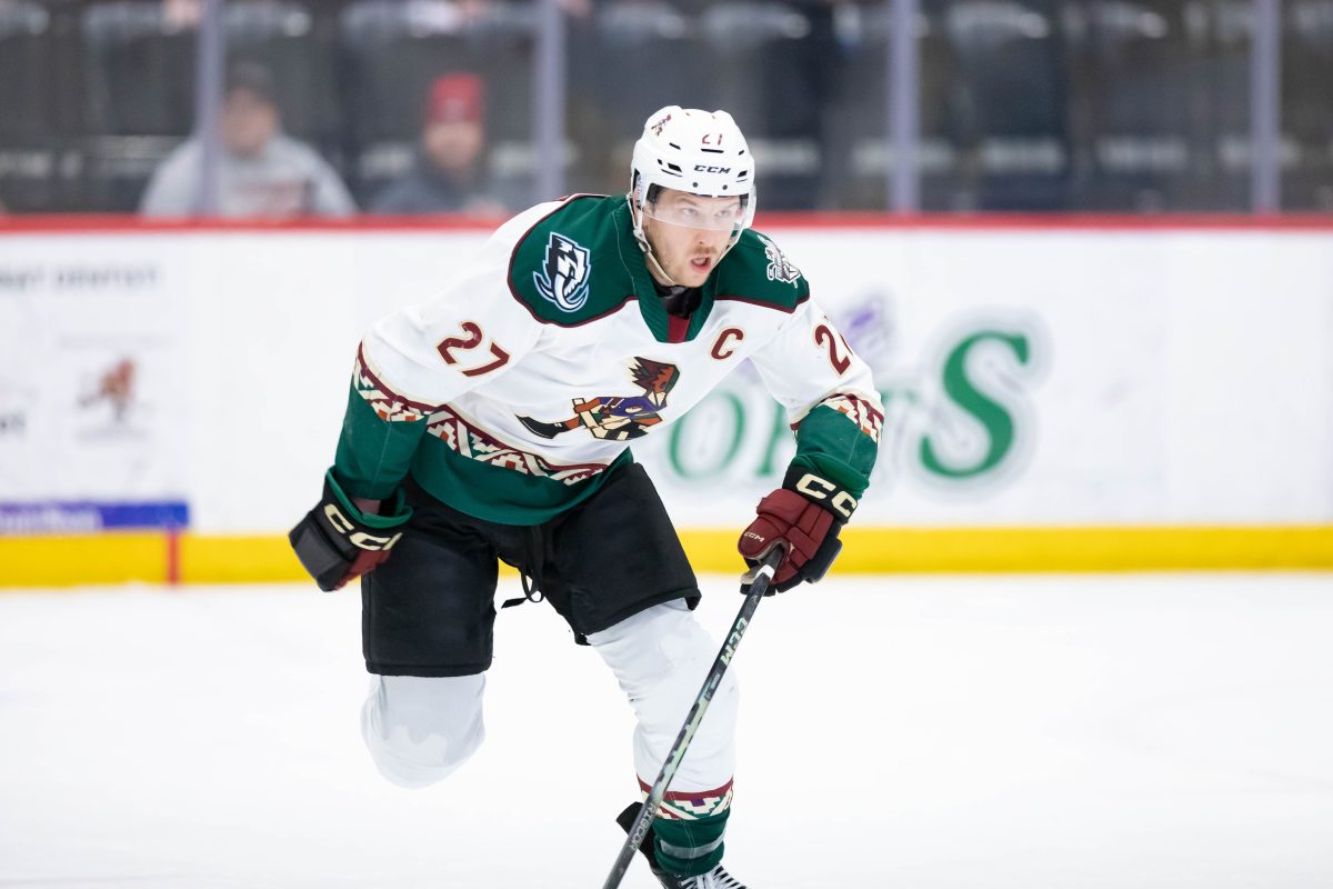 Austin Poganski Tucson Roadrunners