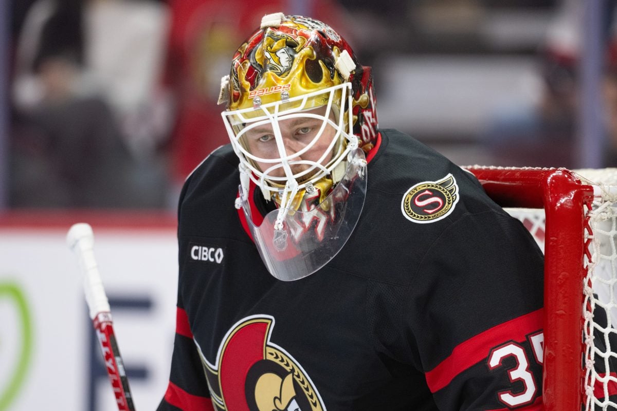 Linus Ullmark Ottawa Senators