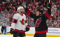 Hurricanes’ Second Line Played Key Role in Sweep of Senators