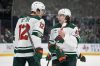 Matt Boldy Quinn Hughes Minnesota Wild