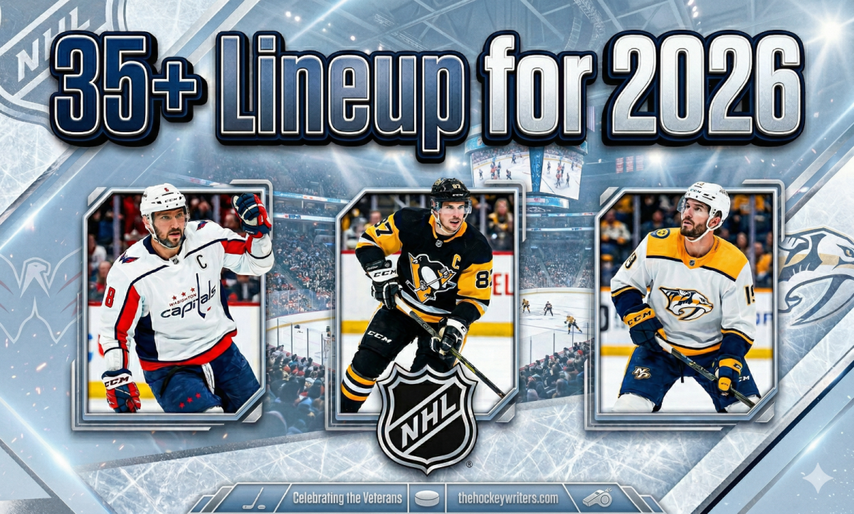 The NHL’s Over-35 Team for 2025-26