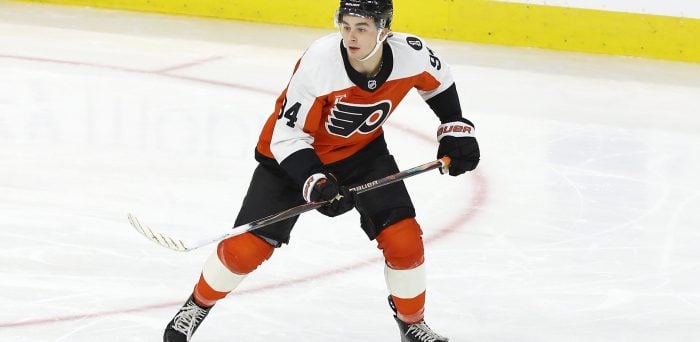 Flyers’ Porter Martone Is Nearing a Playoff Milestone