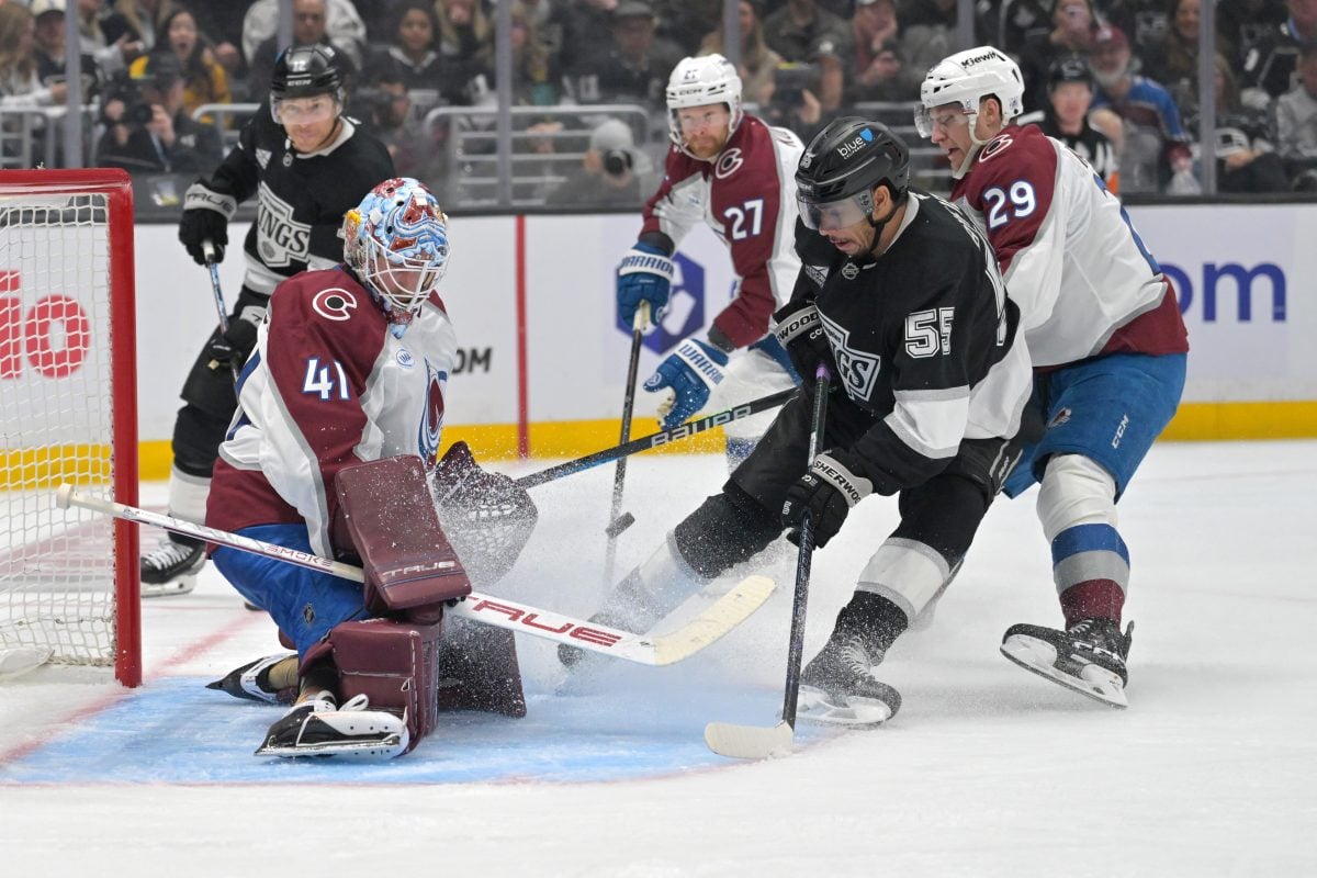 Scott Wedgewood Colorado Avalanche Quinton Byfield Los Angeles Kings