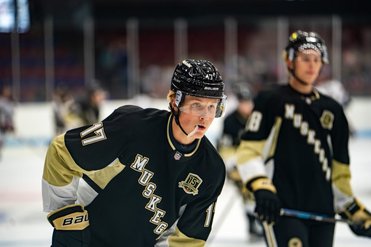Rudolfs Berzkalns Muskegon Lumberjacks
