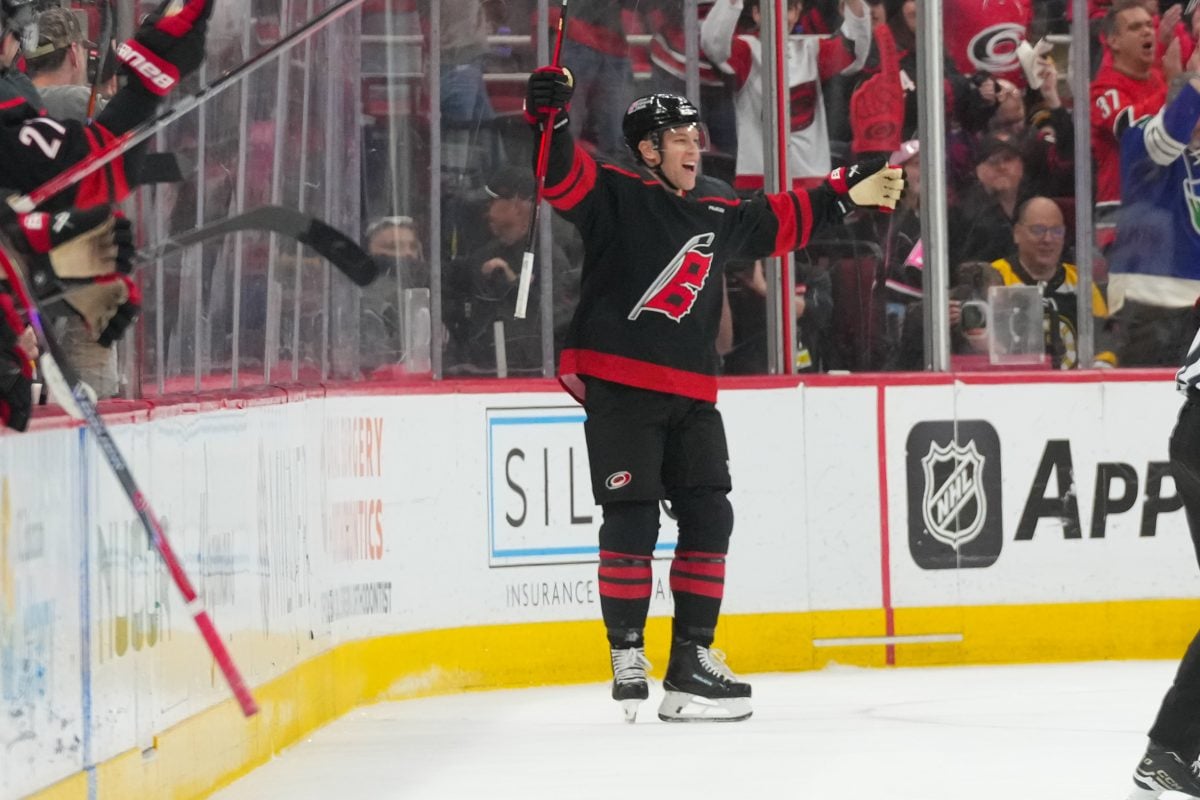 Taylor Hall Carolina Hurricanes