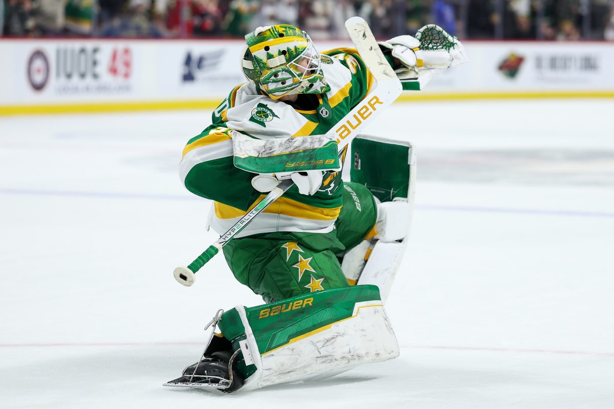Jesper Wallstedt Minnesota Wild