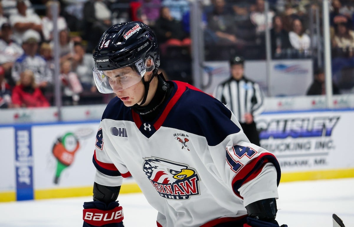 Egor Barabanov, Saginaw Spirit, OHL, NHL Draft