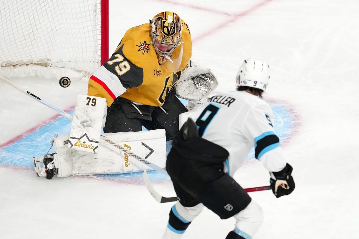 Carter Hart Vegas Golden Knights