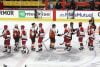 Philadelphia Flyers Carolina Hurricanes Handshake
