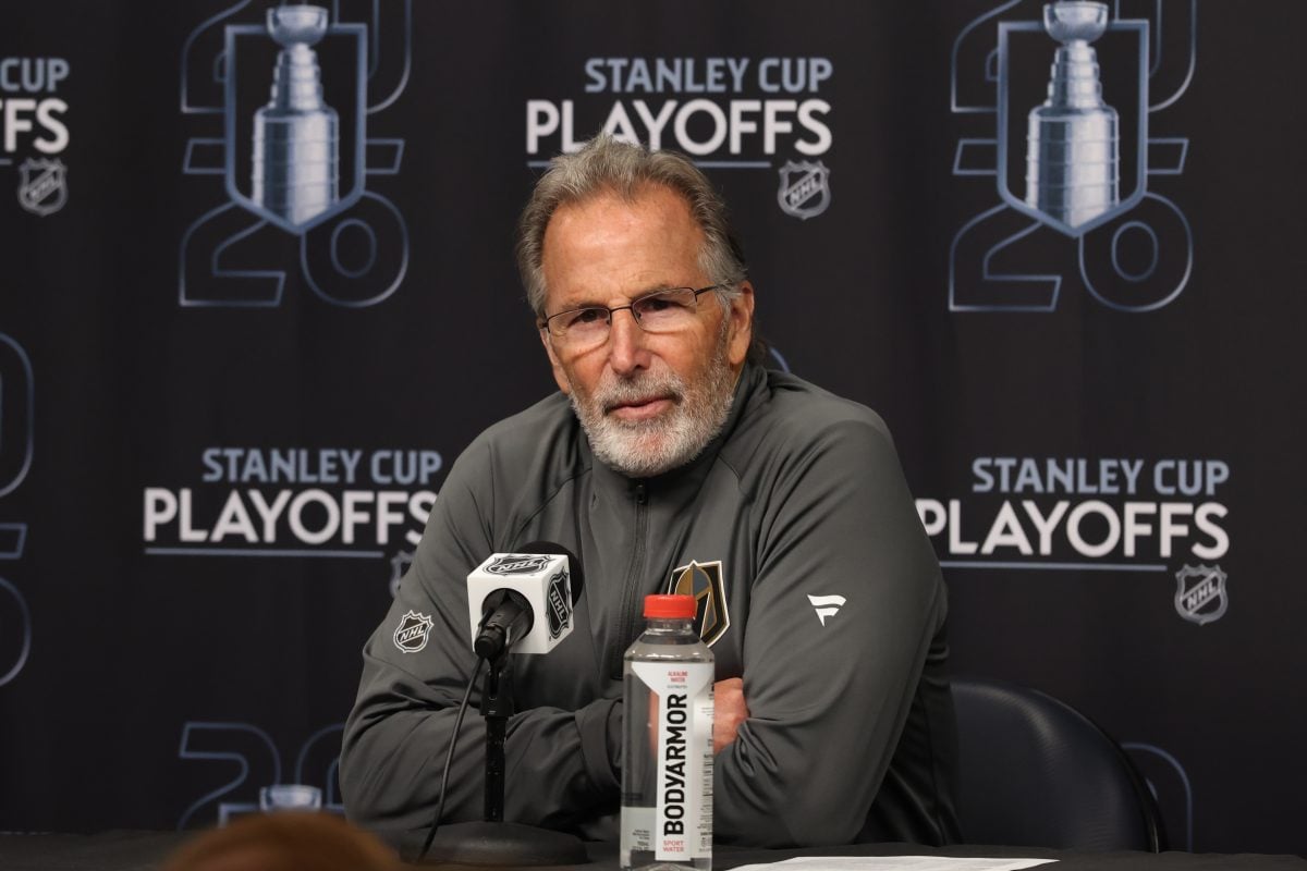John Tortorella Vegas Golden Knights