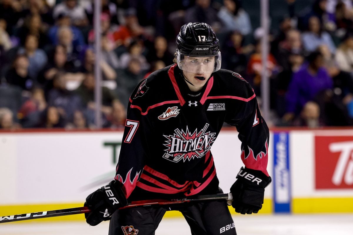 Landon Amrhein Calgary Hitmen