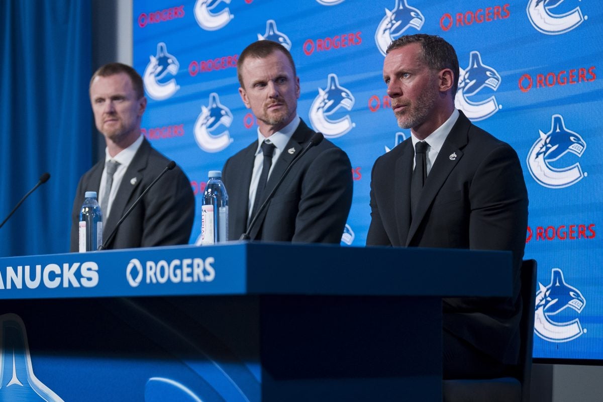 Sedins Ryan Johnson Vancouver Canucks