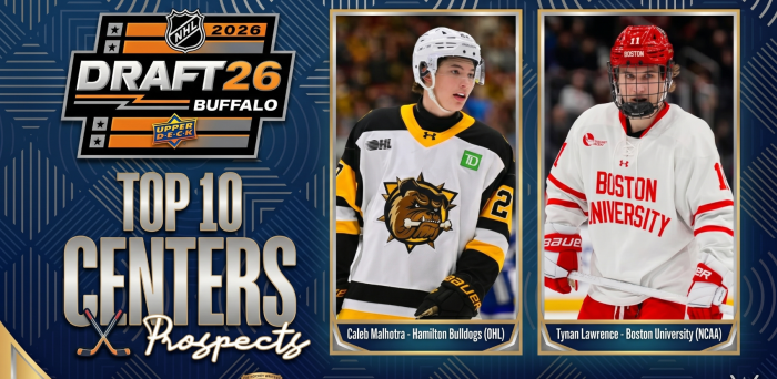 2026 NHL Entry Draft – Top 10 Centers