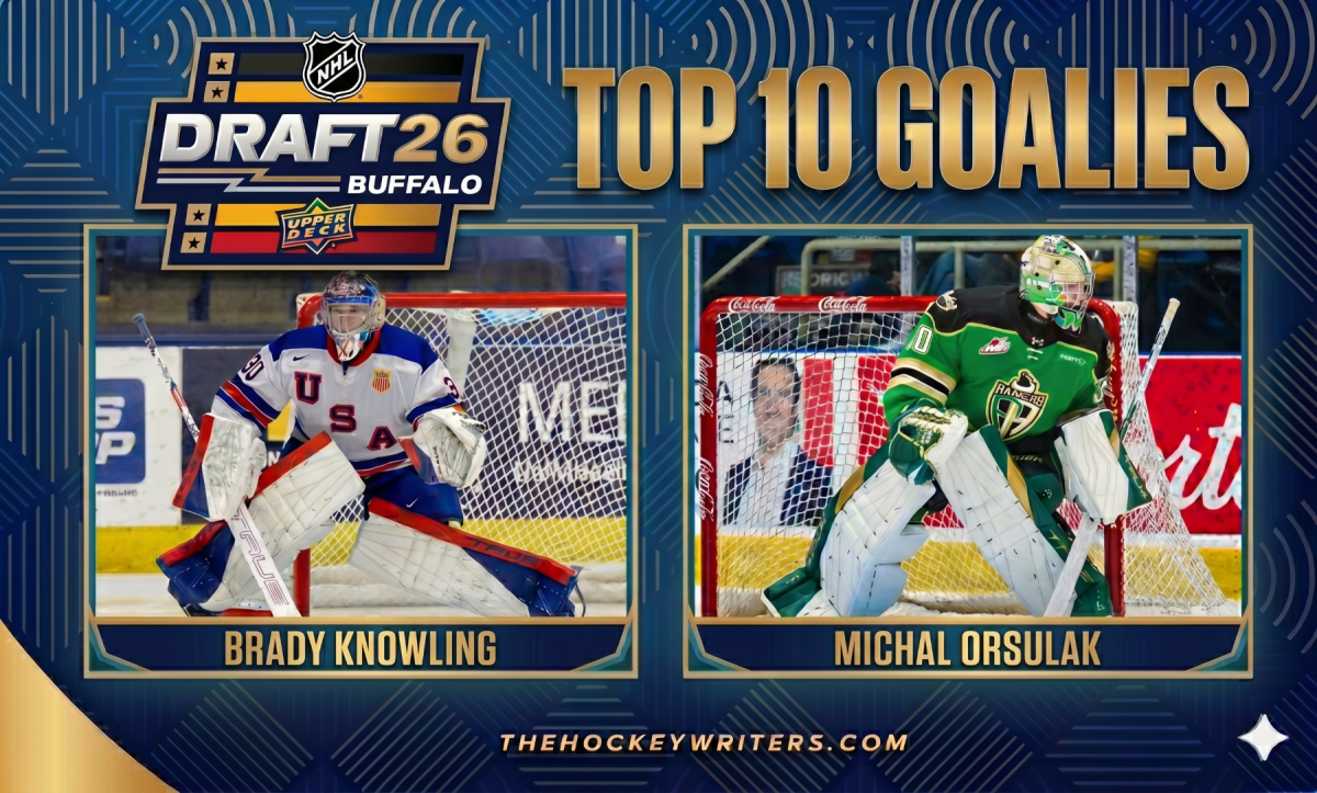 Top 10 Goalies 2026 Draft
