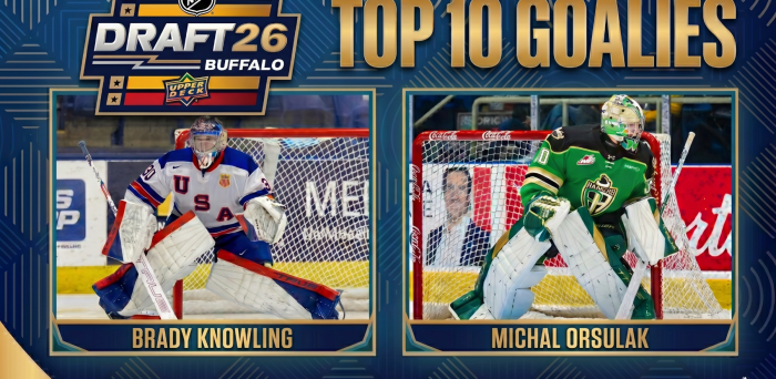 2026 NHL Entry Draft – Top 10 Goalies