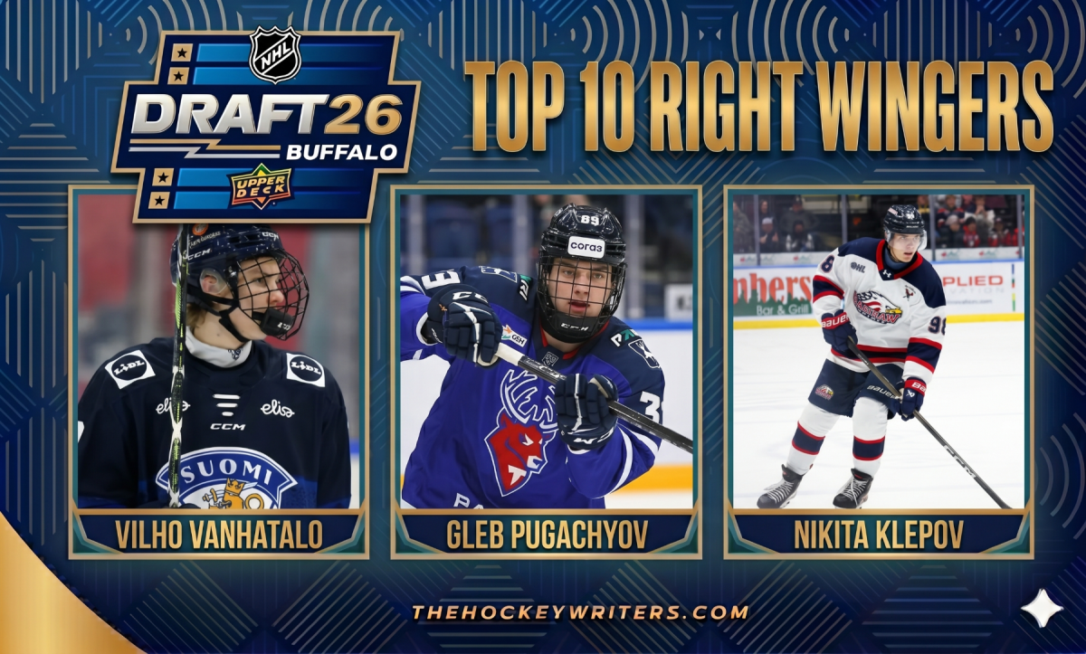 Top 10 Right Wingers 2026 Draft