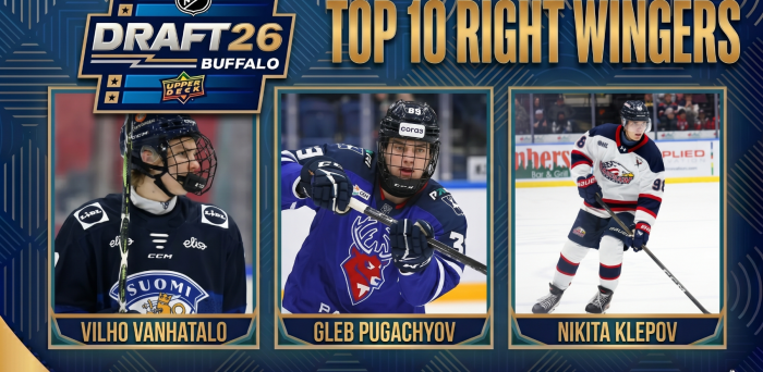 2026 NHL Draft- Top 10 Right Wingers