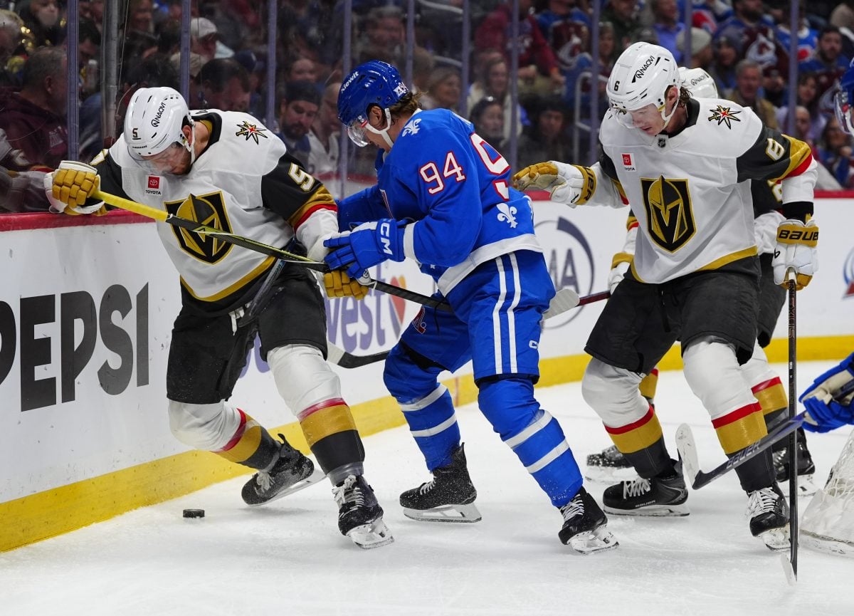 Vegas Golden Knights Colorado Avalanche