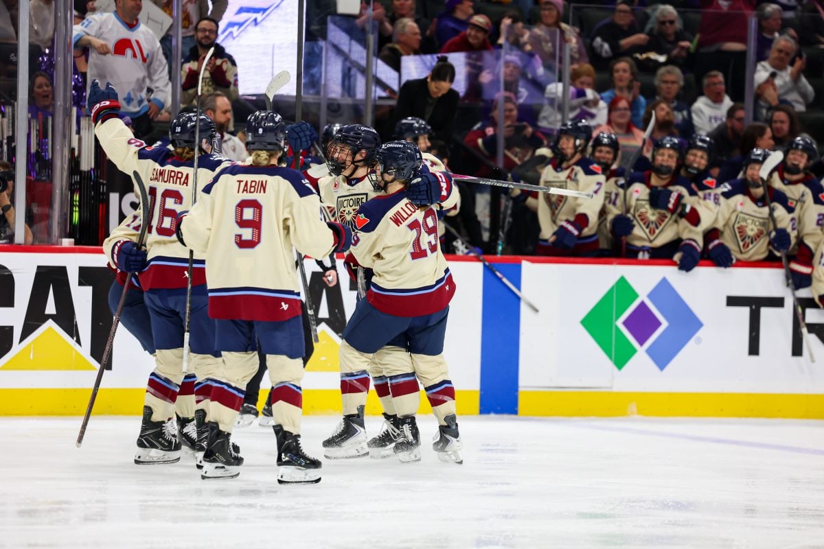 Montreal Victoire Celebrate