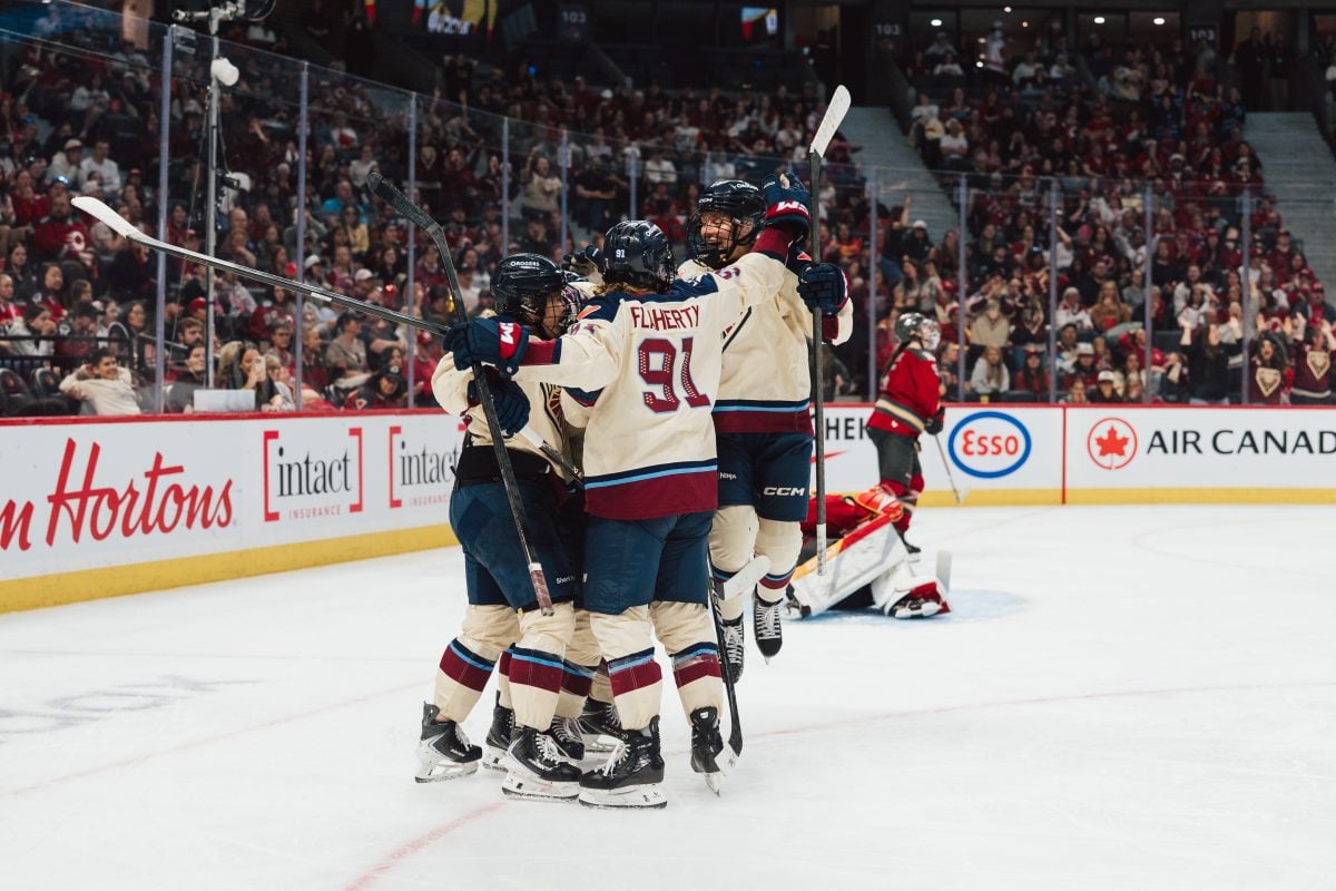 Montréal Victoire Celebrate
