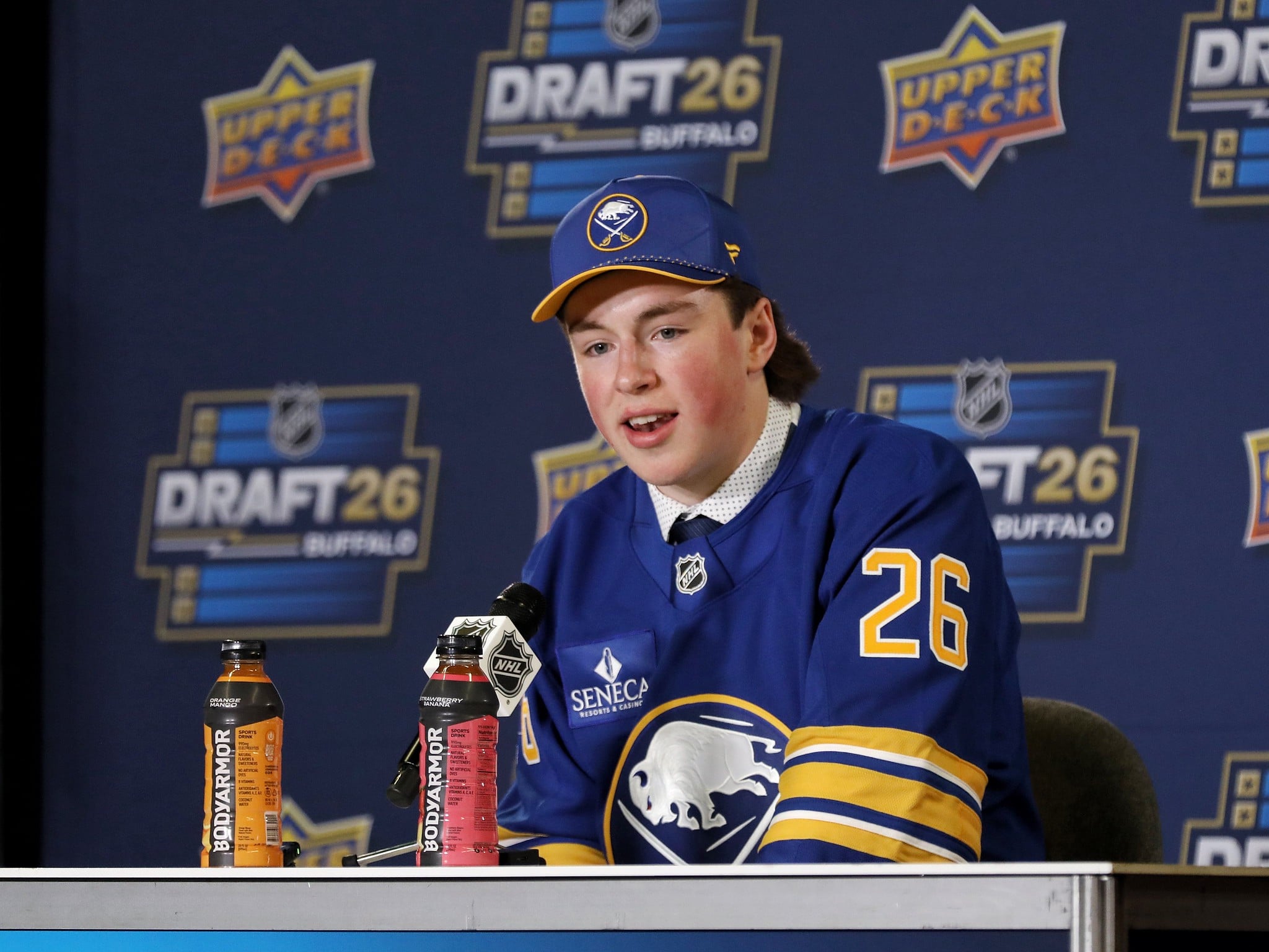 Grading The Sabres’ 2026 Draft Picks