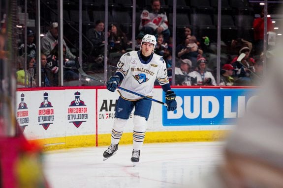 Dylan Peterson Is Making His Case for a Blues Opening Night Roster Spot