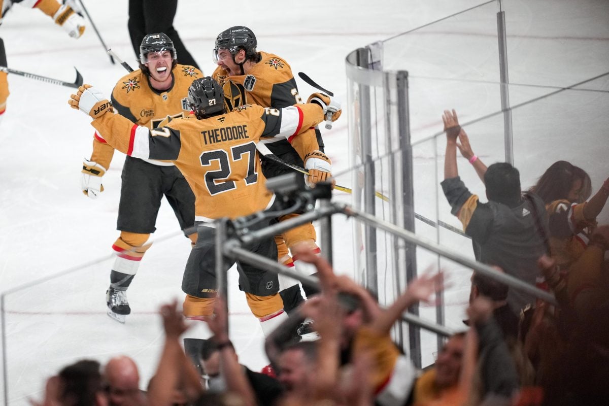 Vegas Golden Knights Celebrate