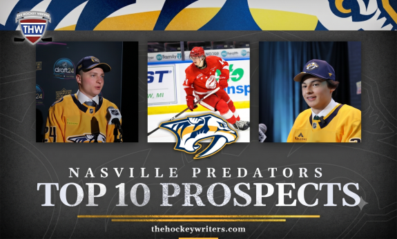 Top 10 Nashville Predators Prospects: Pre-2026 Draft Edition