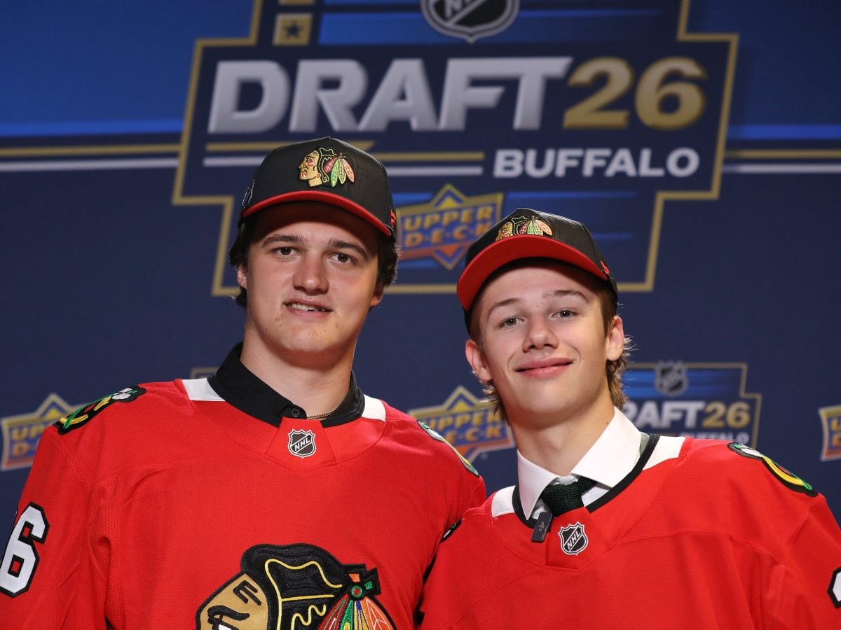 Ryan Roobroeck Xavier Villeneuve Chicago Blackhawks
