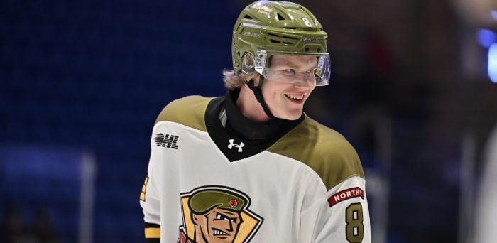Sharks’ Prospect Karmanov on Training with McDavid, OHL Hockey, and NHL Goals