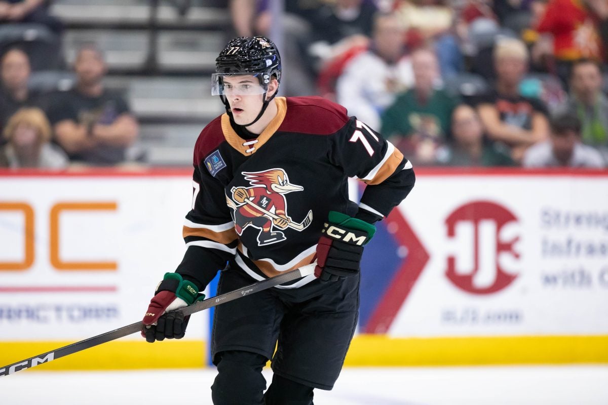 Max Pšenička Tucson Roadrunners