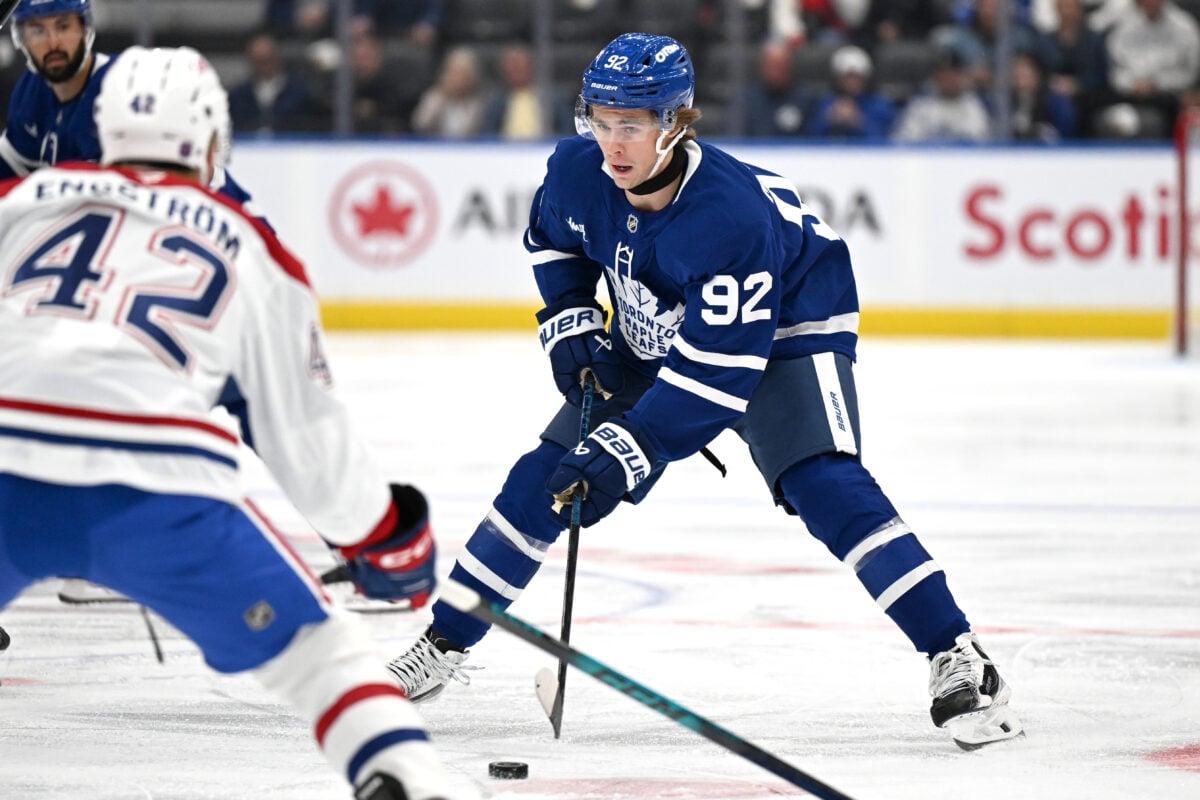 Gavin McKenna Toronto Maple Leafs