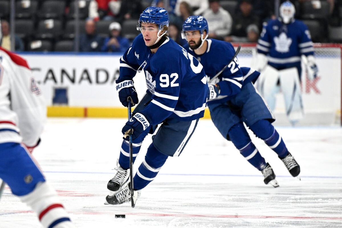 Gavin McKenna Toronto Maple Leafs