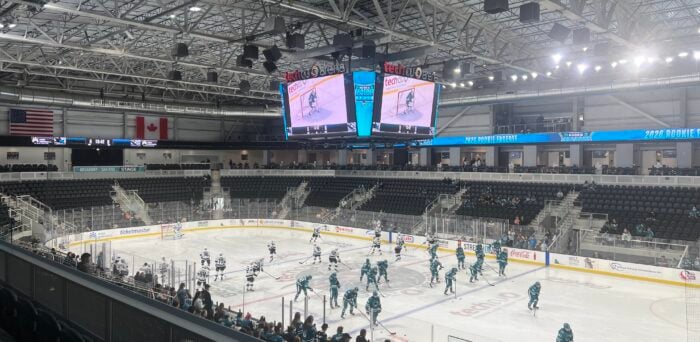 3 Takeaways From Mammoth’s 3-1 Rookie Faceoff Loss to Sharks