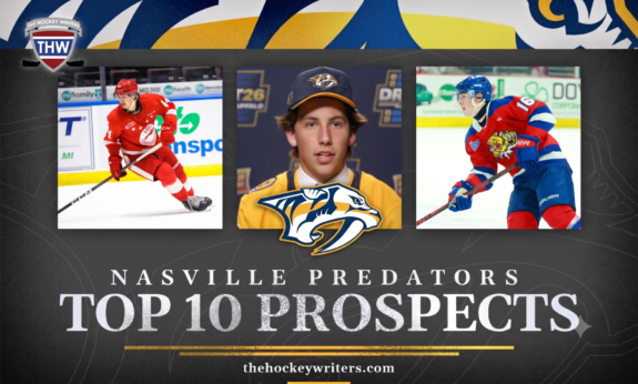 Top 10 Nashville Predators Prospects: 2026-27 Preseason Edition