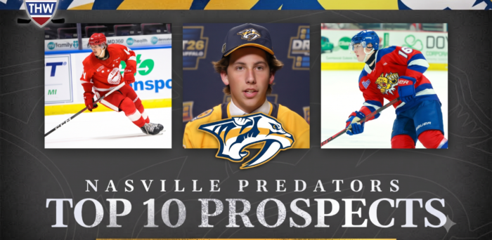 Top 10 Nashville Predators Prospects: 2026-27 Preseason Edition