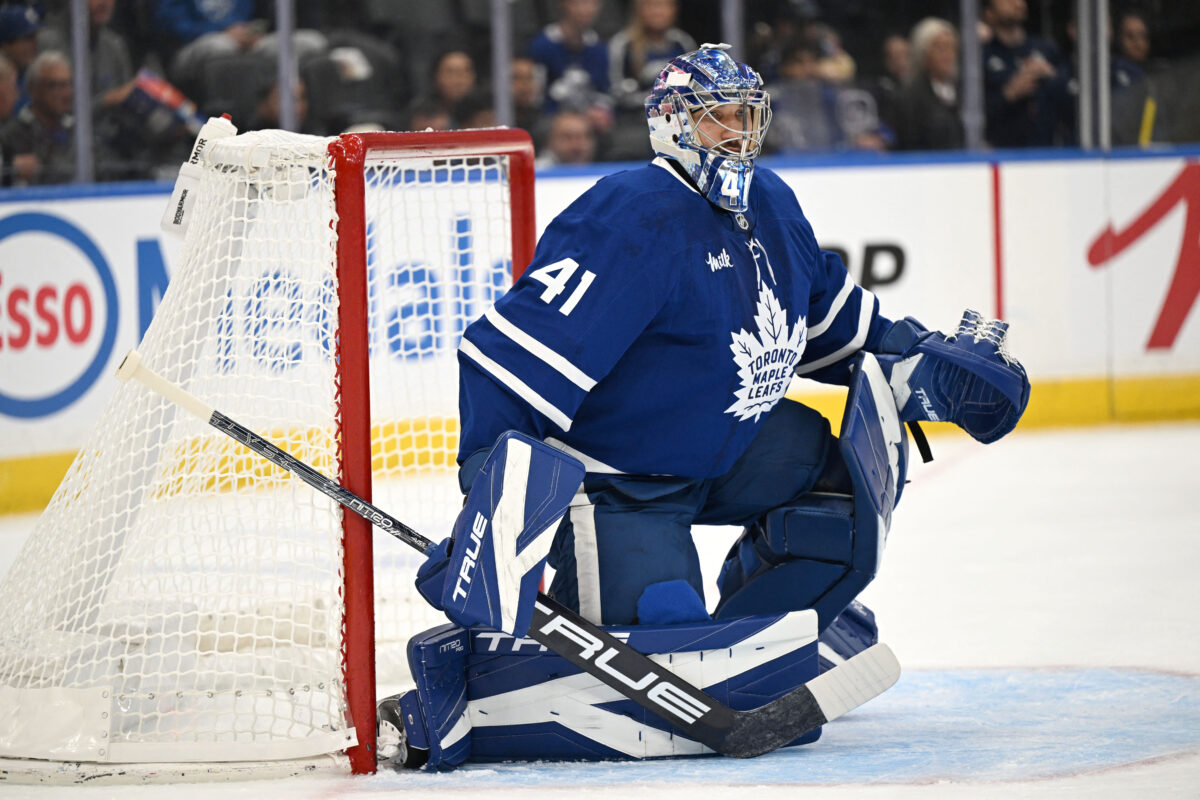 Anthony Stolarz Toronto Maple Leafs
