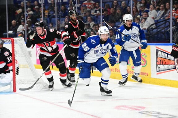 Syracuse Crunch Weekly Prospect Report: Dominic James, Jakob Pelletier, and Mads Sogaard