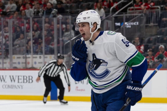 Linus Karlsson Is Making the Most of His Ice Time With the Canucks