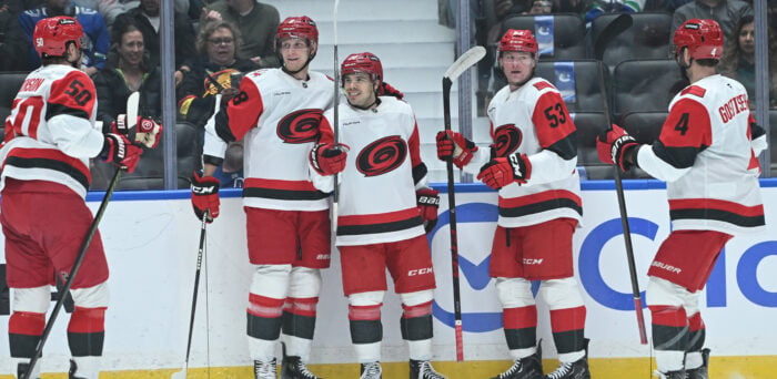 Hurricanes Route Canucks 6-3 to Complete Regular Season Sweep