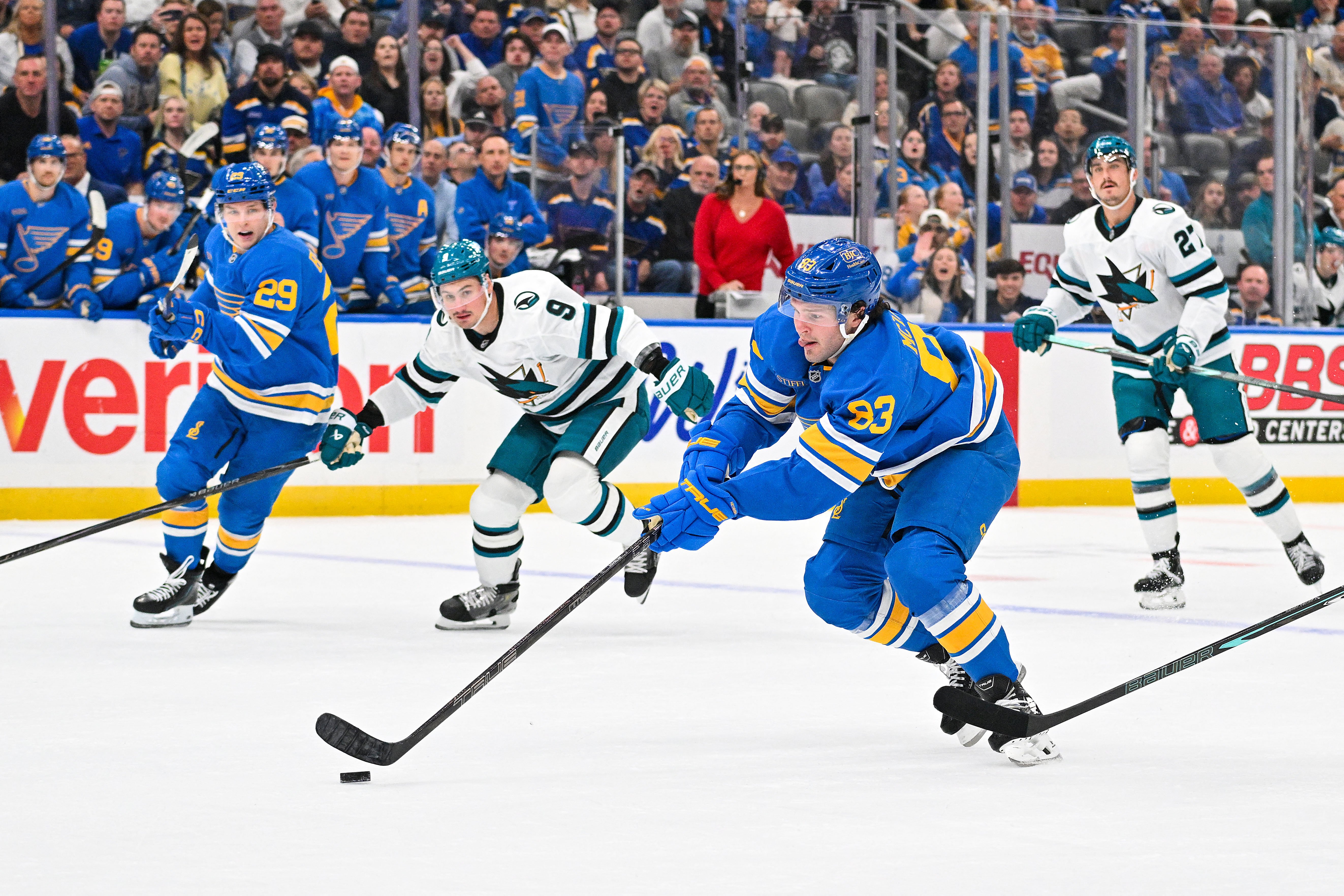 3 Takeaways From the Blues’ OT Loss vs Sharks in Home Opener